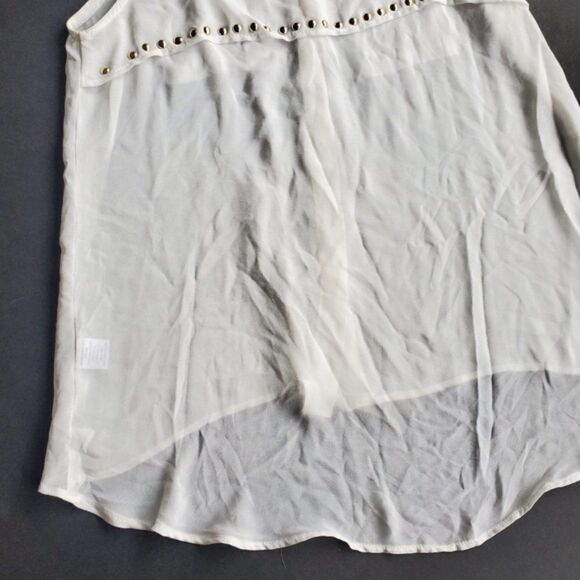 Penelope White Chiffon Blouse - Picture 7 of 8